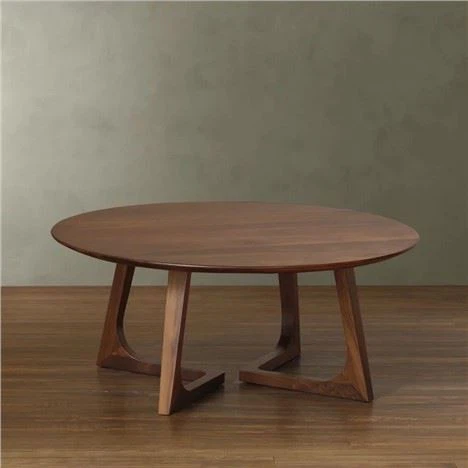 رویه میز چای چسب دار لبه گردویی مشکی