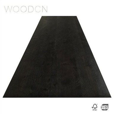 روکش میز رستوران چرم چوب بلوط سفید روکش