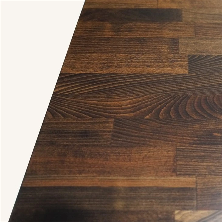 Solid Beech Wood Butcher Block Desk