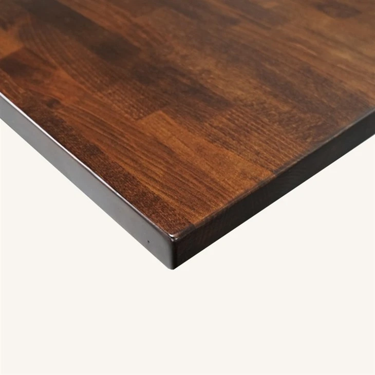 Solid Beech Wood Butcher Block Desk