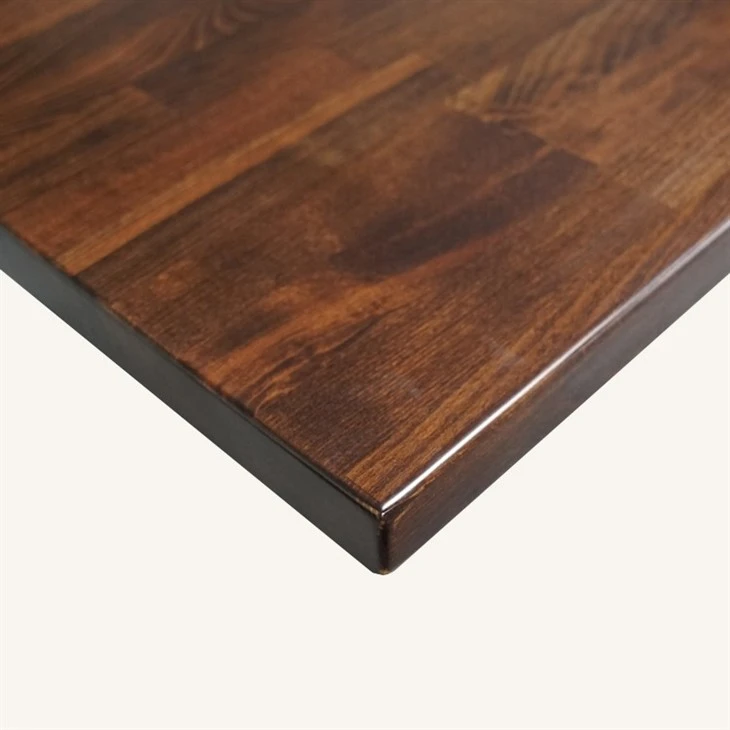Solid Beech Wood Butcher Block Desk