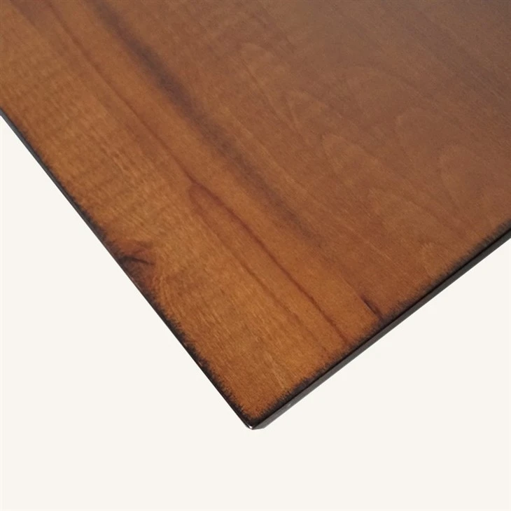 Solid Beech Wood Restaurant Dining Table Top
